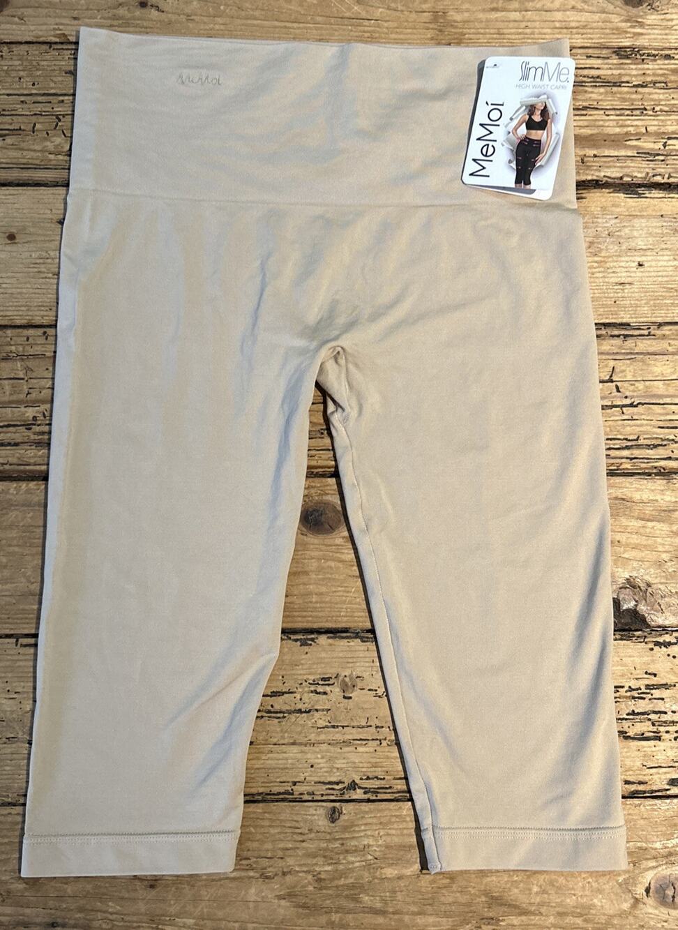 MeMoi Women’s Size XL Nice High Wasted Capri Slim Me NWT